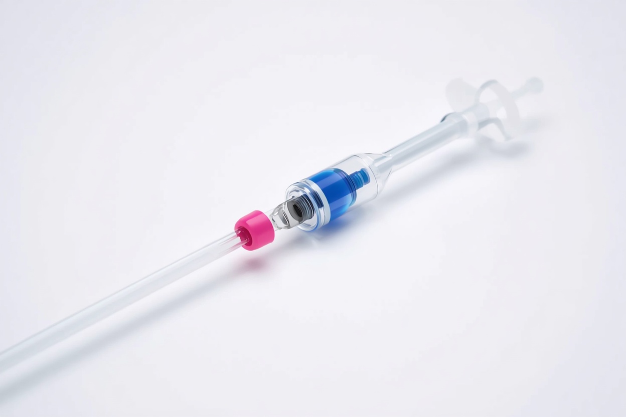 IV Cannula With Injection Port