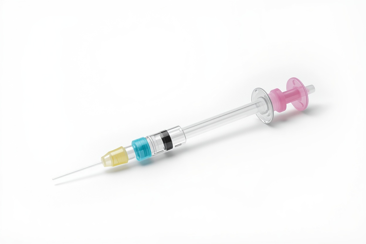 IV Cannula With Port & Stopper
