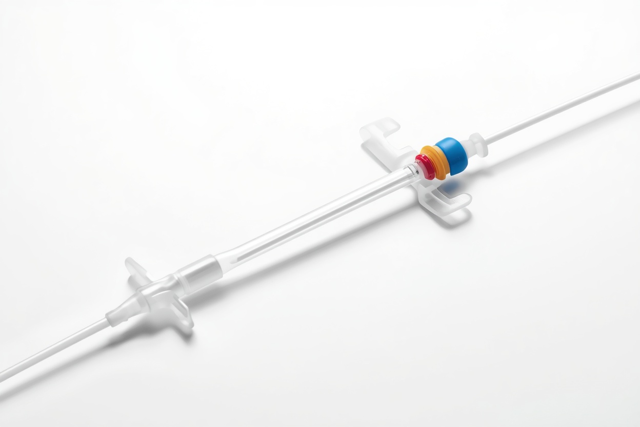 IV Cannula With Wings & Stopper